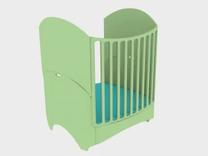 crib 3D Model