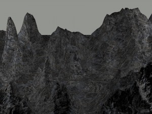 mountainous landscape 3D Модель