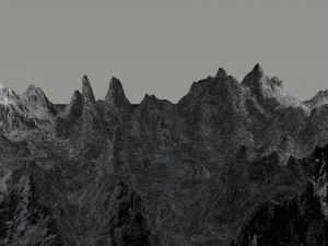 mountainous landscape 3D Модель