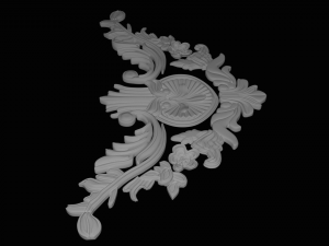 stucco decoration 3D Model
