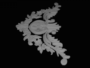 stucco decoration 3D Model