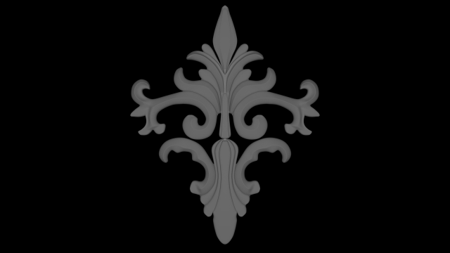 decor carving 3D 모델 .c4d .max .obj .3ds .fbx .stl .blend 