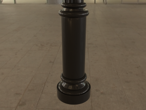 column decoration Model 3D