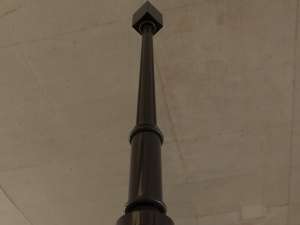 column decoration Model 3D