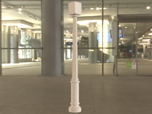 column decoration Model 3D