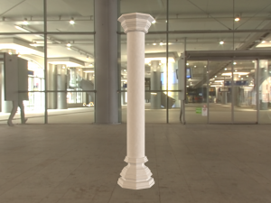 column Modelo 3D