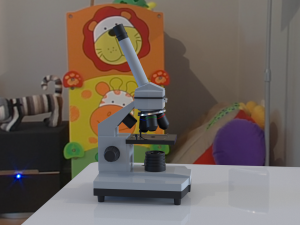 microscope 3D-Modell