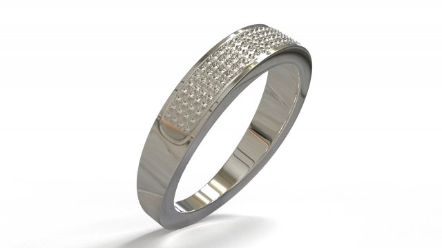 ring-silver 3D Model .c4d .max .obj .3ds .fbx .stl .blend 