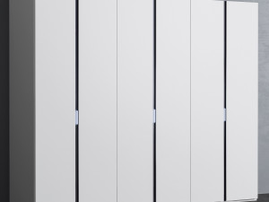 silenia linear wardrobe 3D Модель