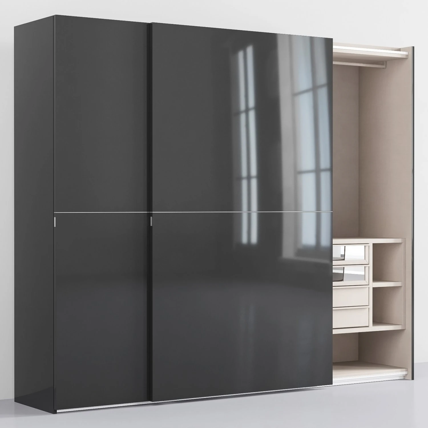 lema piana wardrobe 3D Model .c4d .max .obj .3ds .fbx .stl .blend