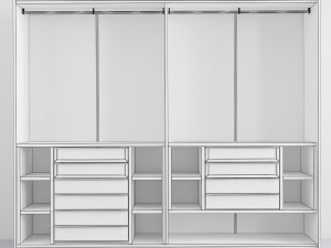 lema piana wardrobe 3D Model