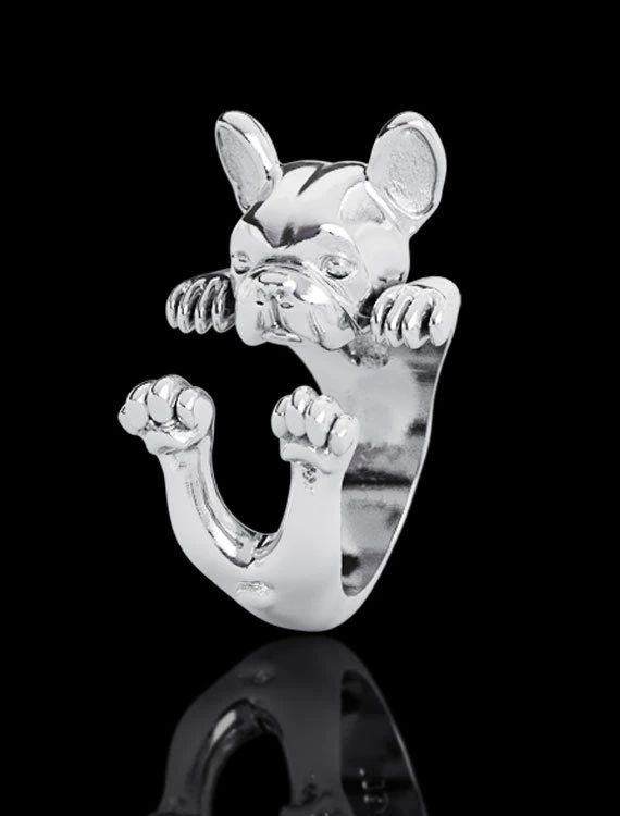 dog ring bulldog frances 3D Model .c4d .max .obj .3ds .fbx .stl .blend