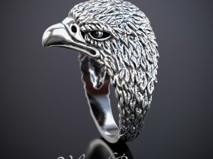 ring eagle 3Dモデル
