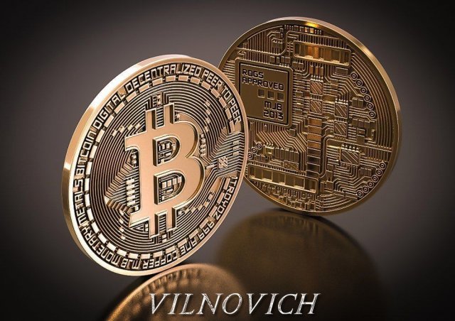 bitcoin Modèle 3D .c4d .max .obj .3ds .fbx .stl .blend 