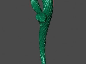 snake pendant 3D 打印模型