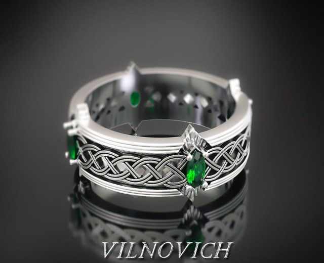 ring of elves 3D Print Model .c4d .max .obj .3ds .fbx .stl .blend 