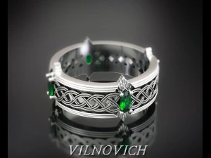 anello degli elfi Modello di stampa 3D