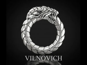 リングウロボロス 3Dモデル