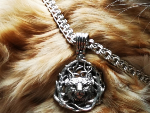 THE LYNX PENDANT 3D Print Model