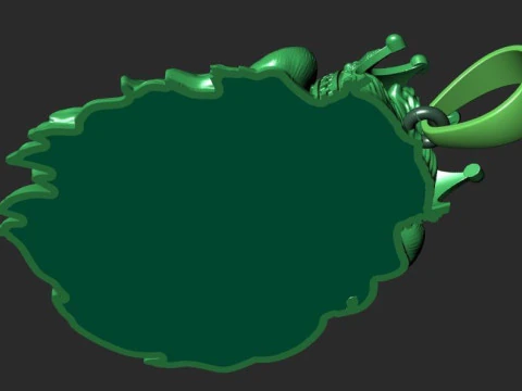 LION KING OF BEASTS PENDANT 3D Print Model
