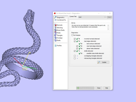 SNAKE RING Printable Model 3D print model 3Dプリントモデル