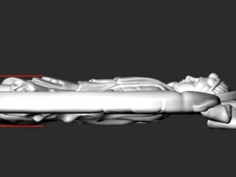 КУЛОН АРХАНГЕЛ МИХАЙЛ Модель для друку Модель для 3D-друку 3D Принт Модель