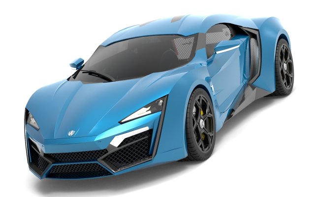 lykan hypersport 2014 Modèle 3D .c4d .max .obj .3ds .fbx .stl .blend 