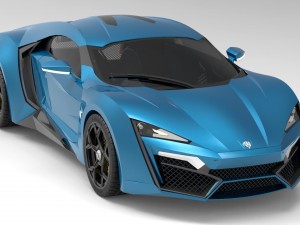 lykan hypersport 2014 Modèle 3D