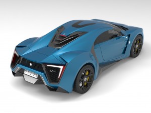 lykan hypersport 2014 Modèle 3D