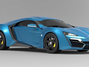 lykan hypersport 2014 Modèle 3D