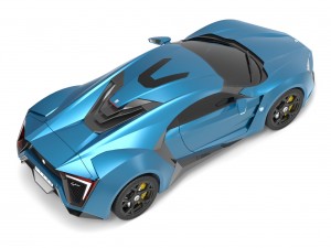 lykan hypersport 2014 Modèle 3D
