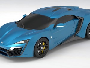 lykan hypersport 2014 Modèle 3D