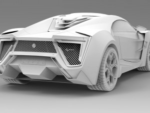lykan hypersport 2014 Modèle 3D