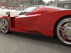 ferrari enzo 2004 3D Model