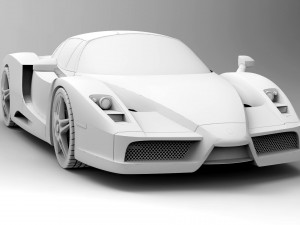 ferrari enzo 2004 3D Model