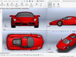 ferrari enzo 2004 3D Model