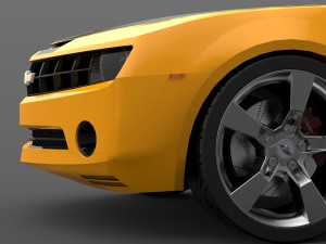 chevrolet camaro 2010 3D Model