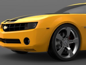 chevrolet camaro 2010 3D Model