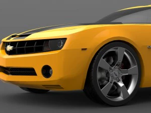 chevrolet camaro 2010 3D Model