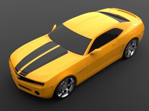 chevrolet camaro 2010 3D Model