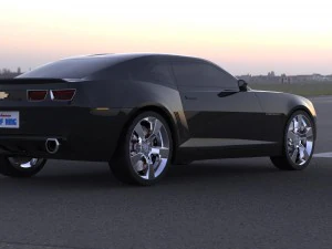 chevrolet camaro 2010 3D Model