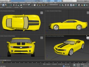 chevrolet camaro 2010 3D Model