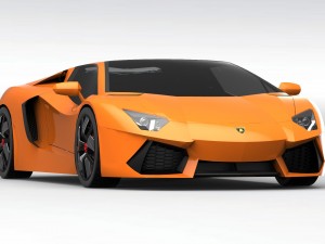 lamborghini aventador 2012 3D Model