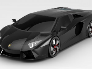 lamborghini aventador 2012 3D Model