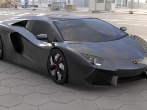 lamborghini aventador 2012 3D Model