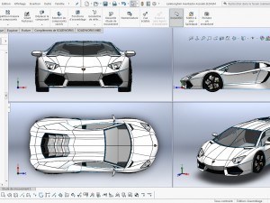 lamborghini aventador 2012 3D Model