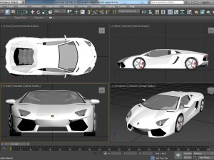 lamborghini aventador 2012 3D Model