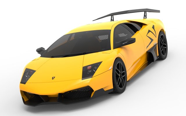 lamborghini murcielago lp670 3D 모델 .c4d .max .obj .3ds .fbx .stl .blend 
