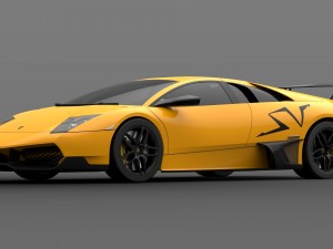 lamborghini murcielago lp670 3D 모델