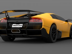 lamborghini murcielago lp670 3D 모델